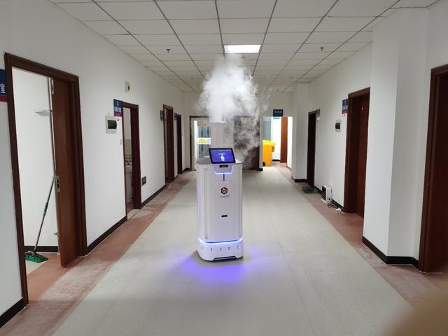 一心一医一心DR-2020智能消毒机器人应用案例分享